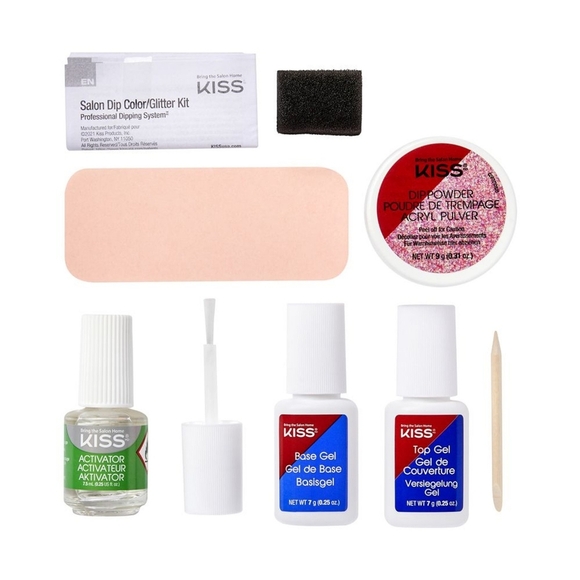 KISS Professional Salon Dip Glitter Kit•Be Glam - Picture 2 of 5